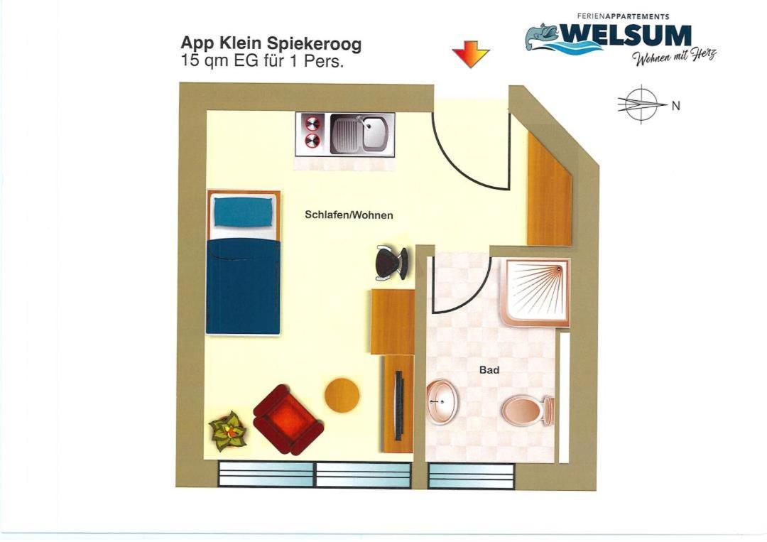 Fewo Klein Spiekeroog Bad Zwischenahn Exterior photo
